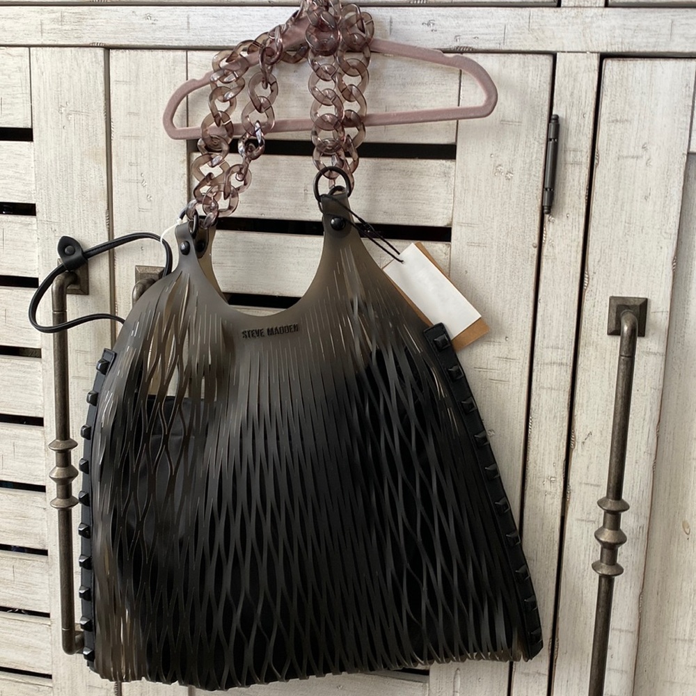 Steve Madden Women's Laser Cut Out Bag NWT